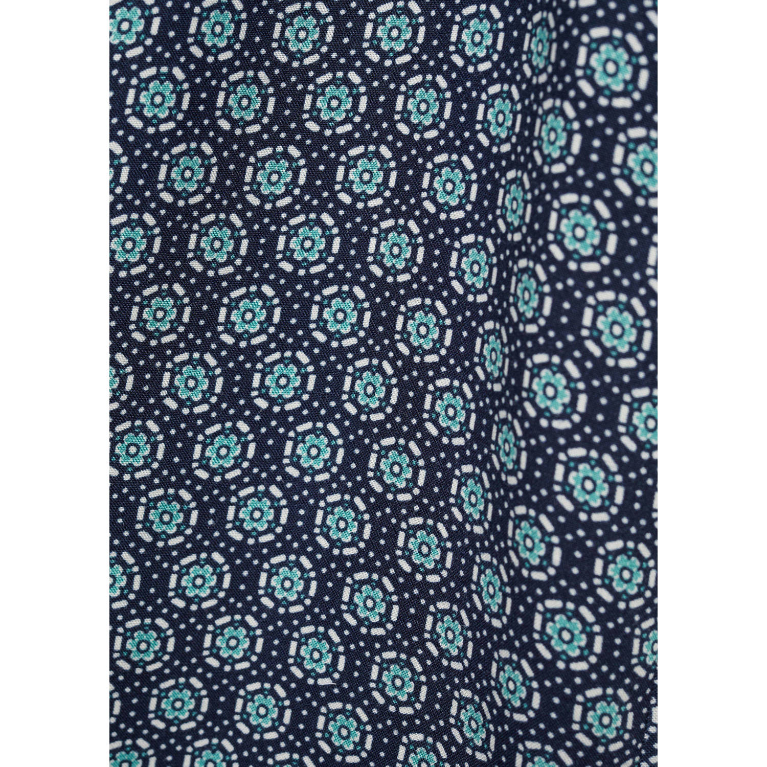 MANGO TEEN one shoulder top donkerblauw