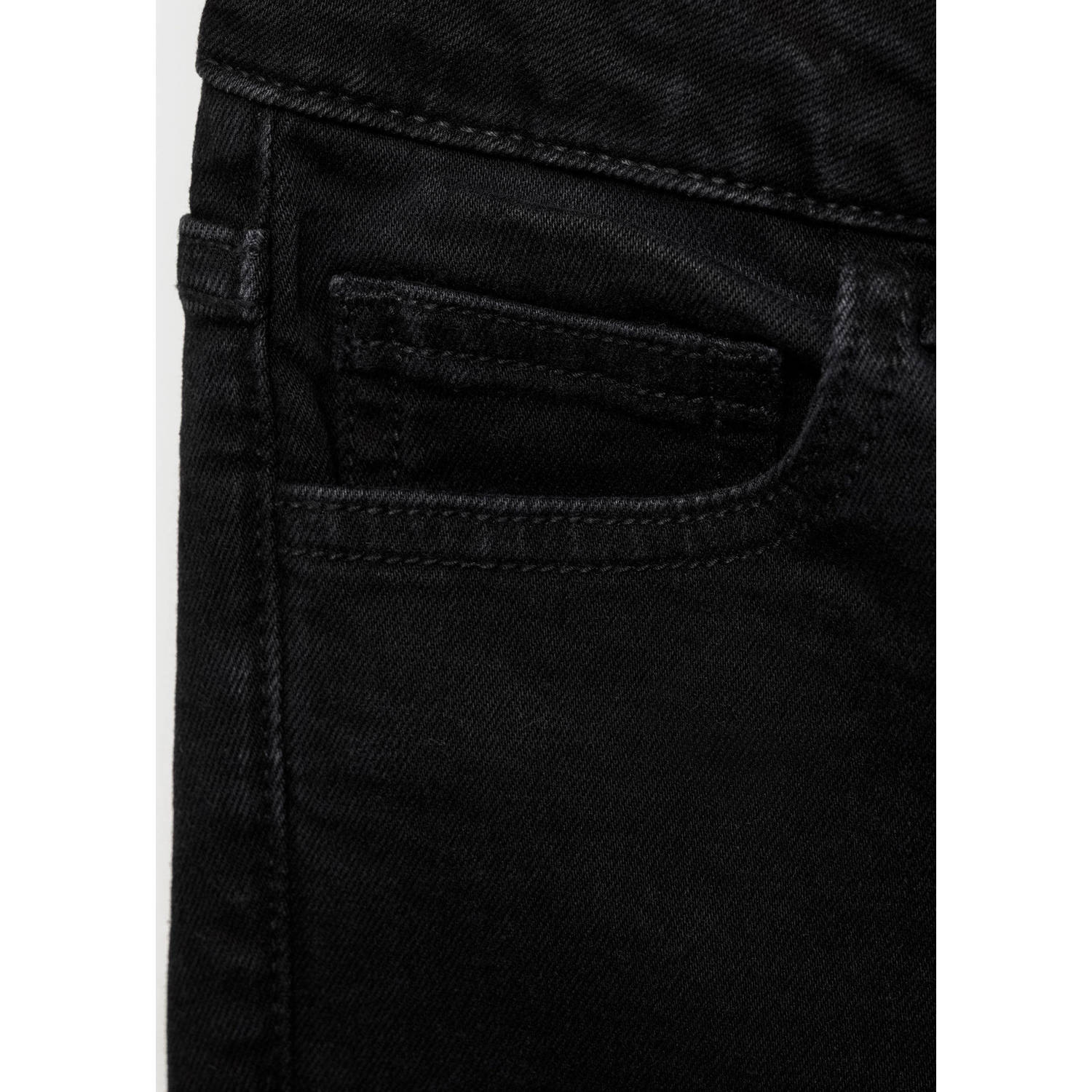 Mango Kids skinny jeans black denim