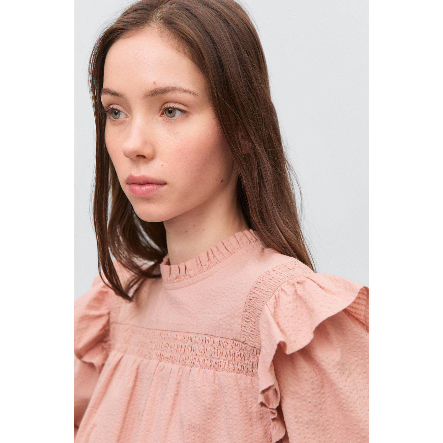 MANGO TEEN blousetop roze