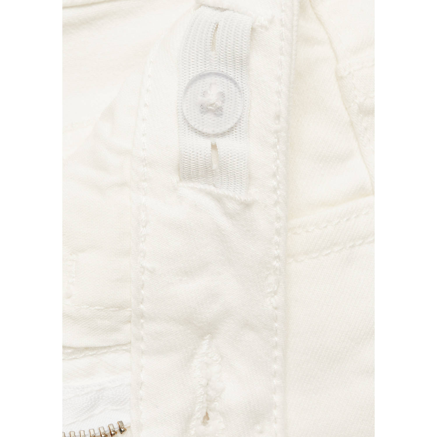 Mango Kids slim fit jeans wit