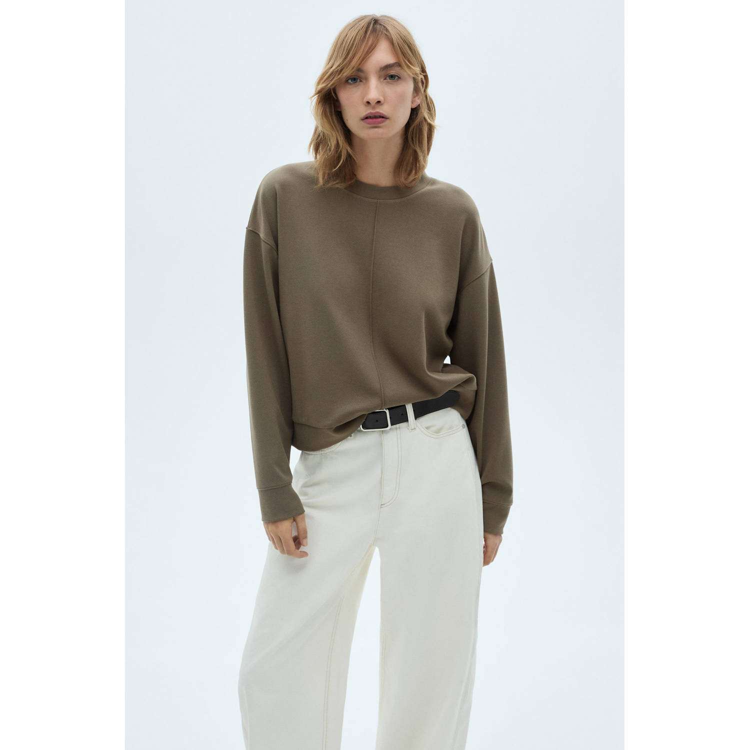 Mango sweater kaki