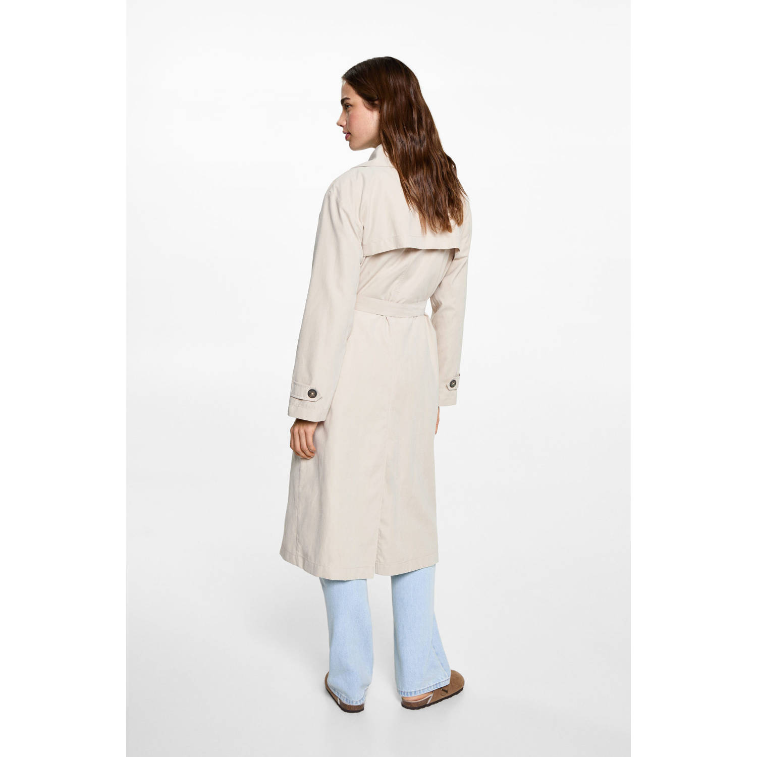 MANGO TEEN trenchcoat lente beige