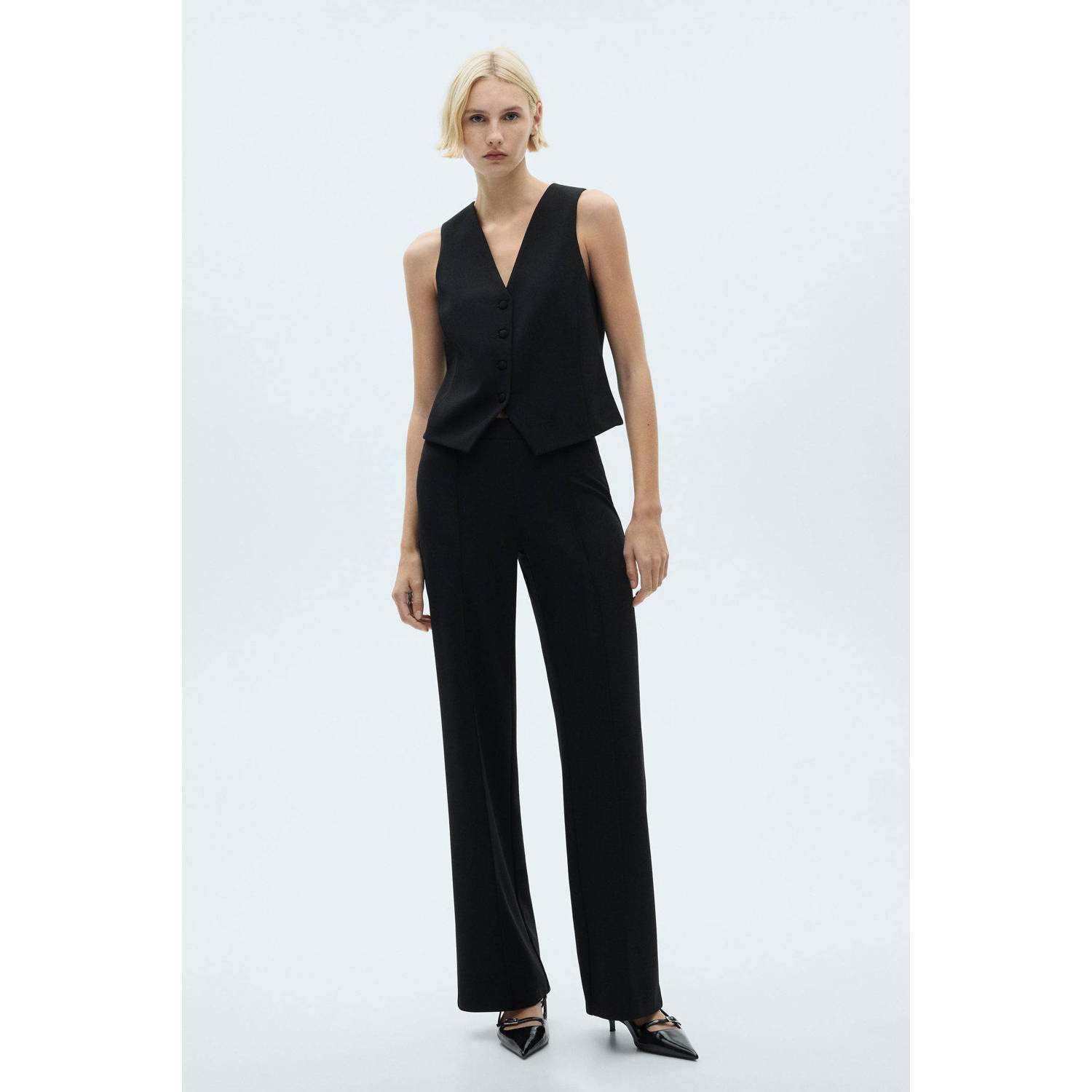 Mango gilet zwart
