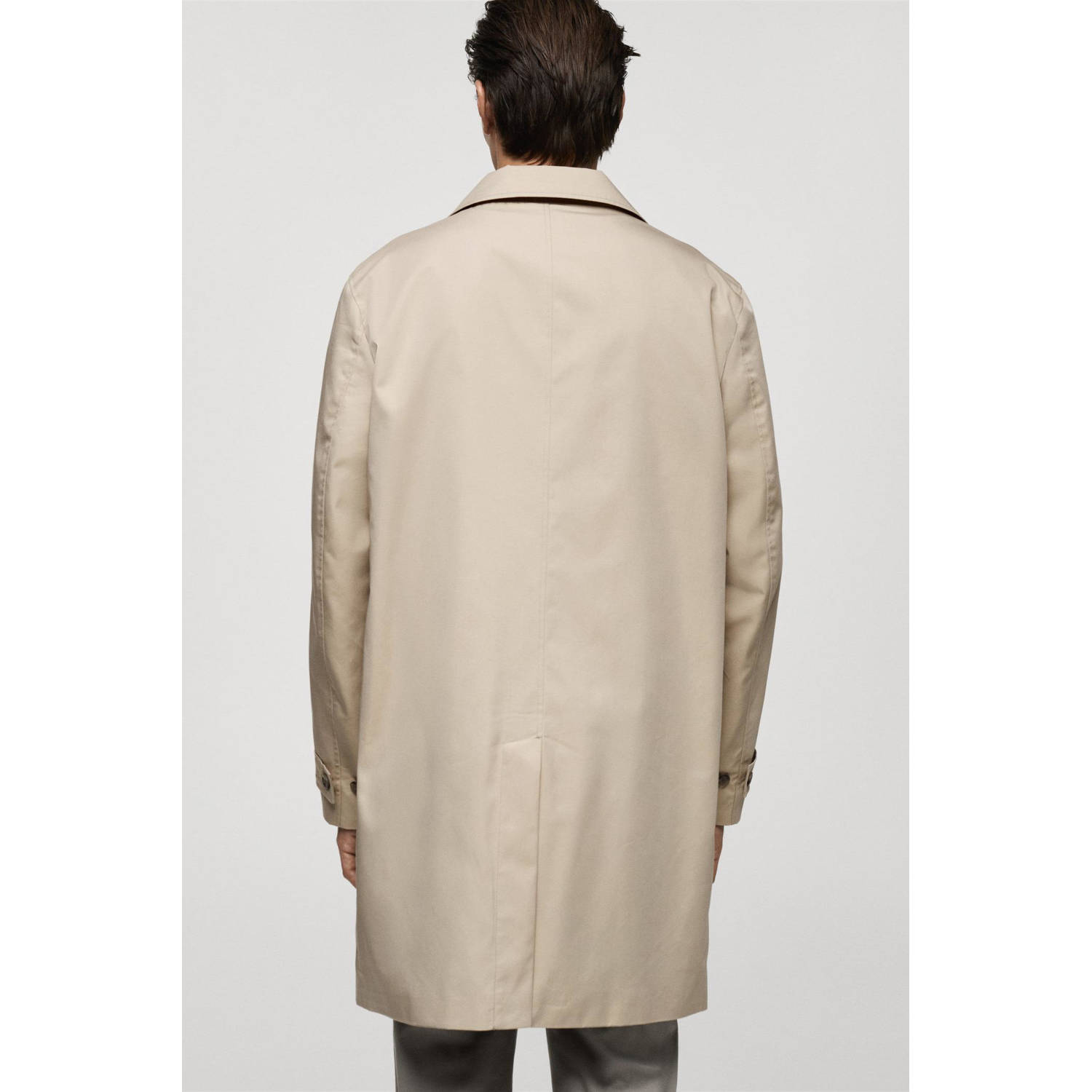 Mango Man trenchcoat beige