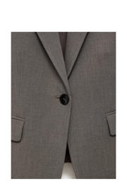 thumbnail: Mango regular blazer grijsbruin