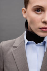 thumbnail: Mango regular blazer grijsbruin
