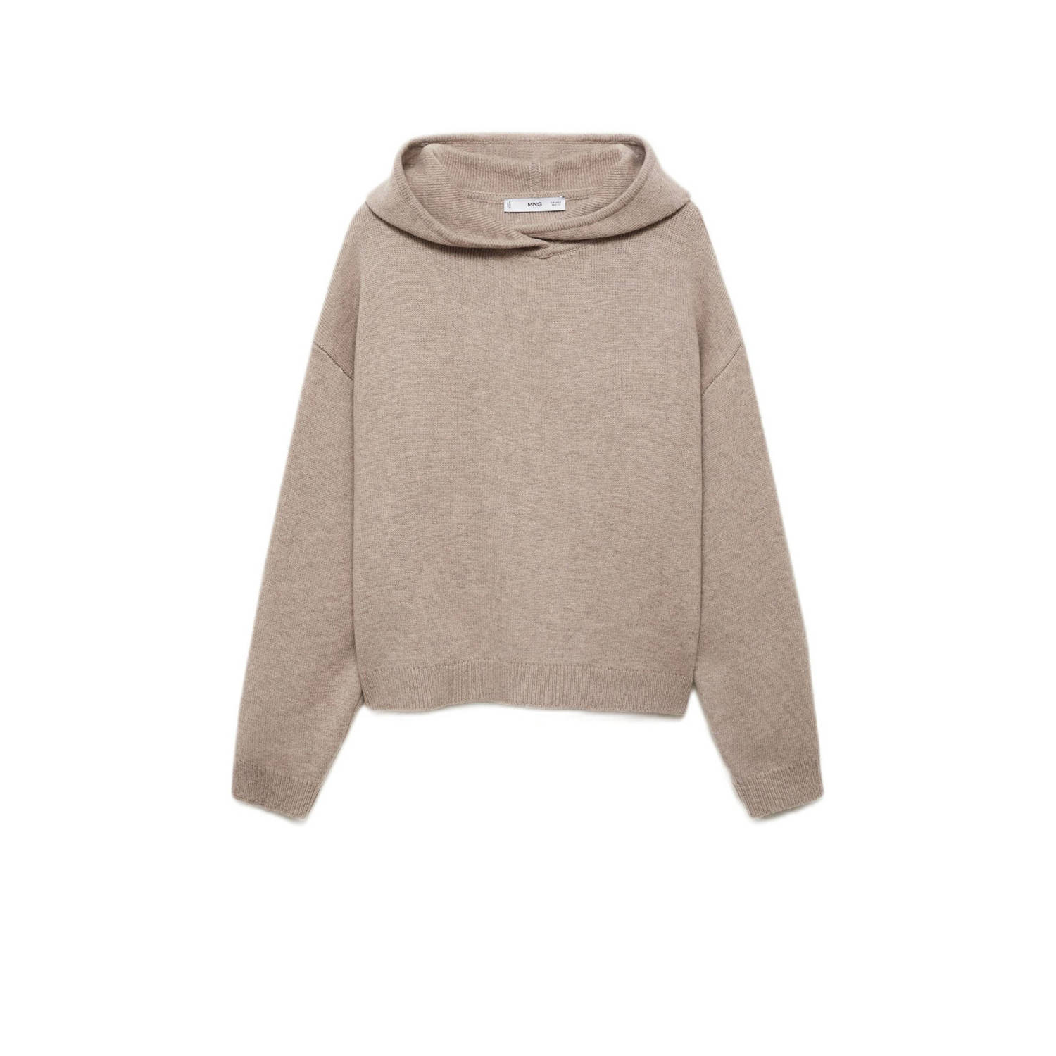 Mango hoodie beige