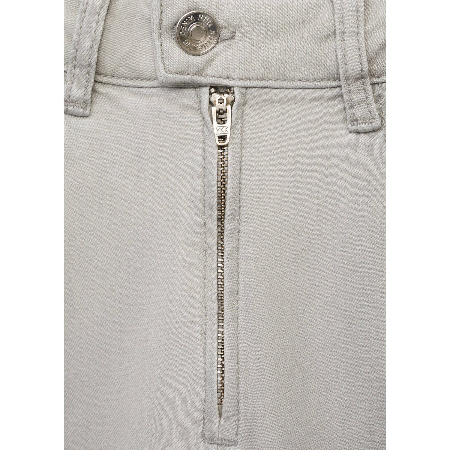 MANGO TEEN wide leg jeans grey denim