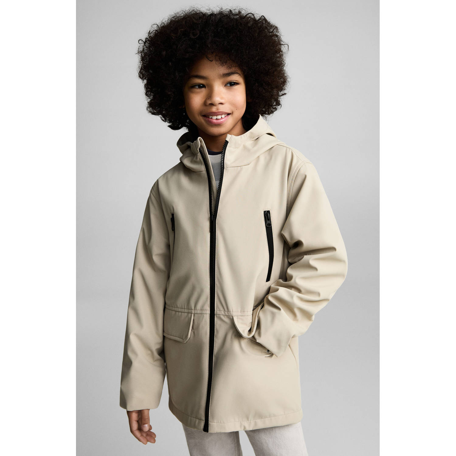 Mango Kids zomerjas lichtbruin