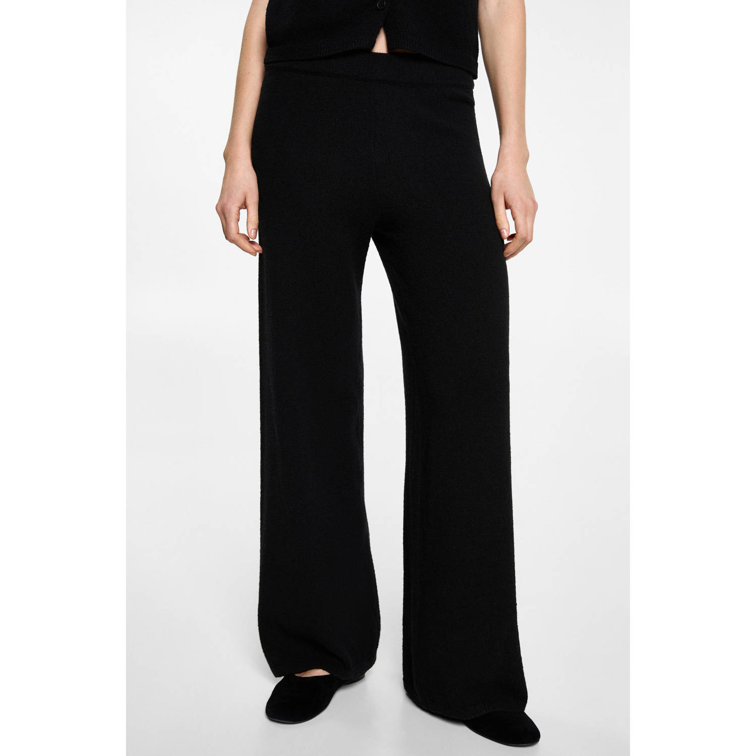 MANGO TEEN flared legging zwart