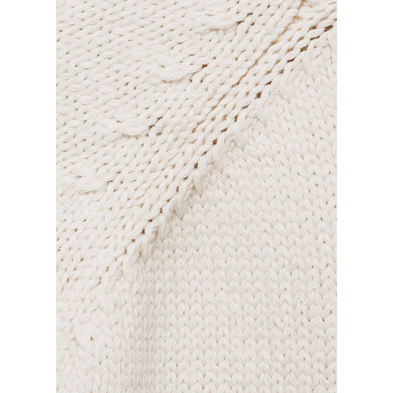 Mango Kids trui beige gebreid