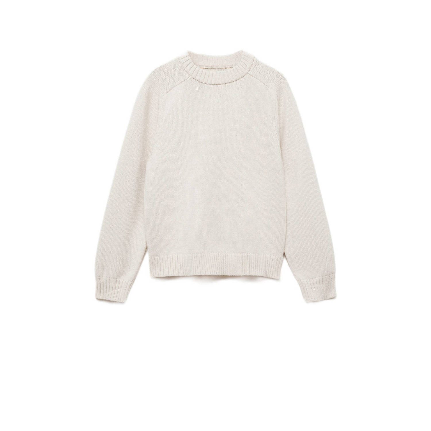 Mango Kids trui beige gebreid