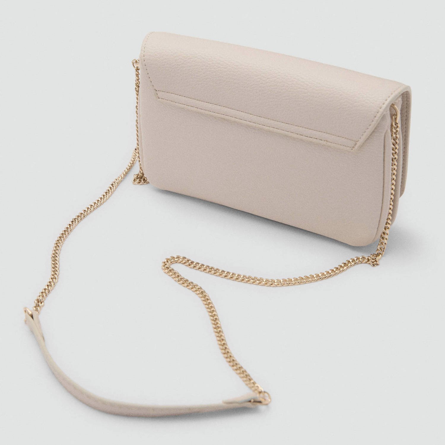 Mango crossbody tas ecru