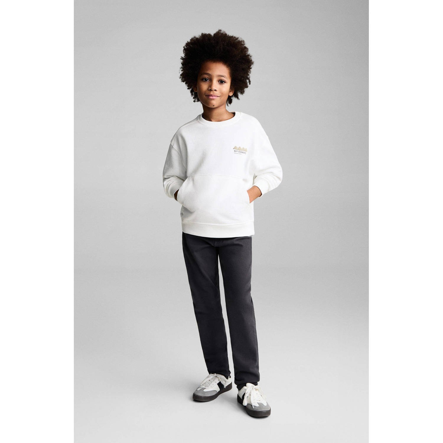 Mango Kids sweater wit