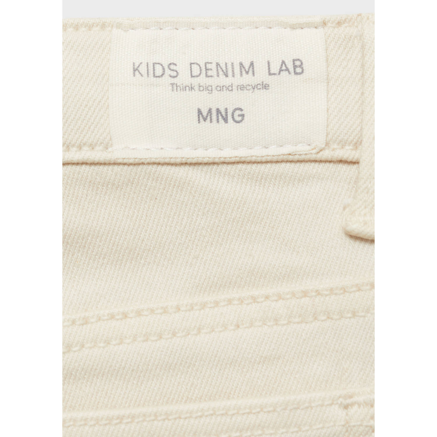 Mango Kids flared jeans lichtbruin