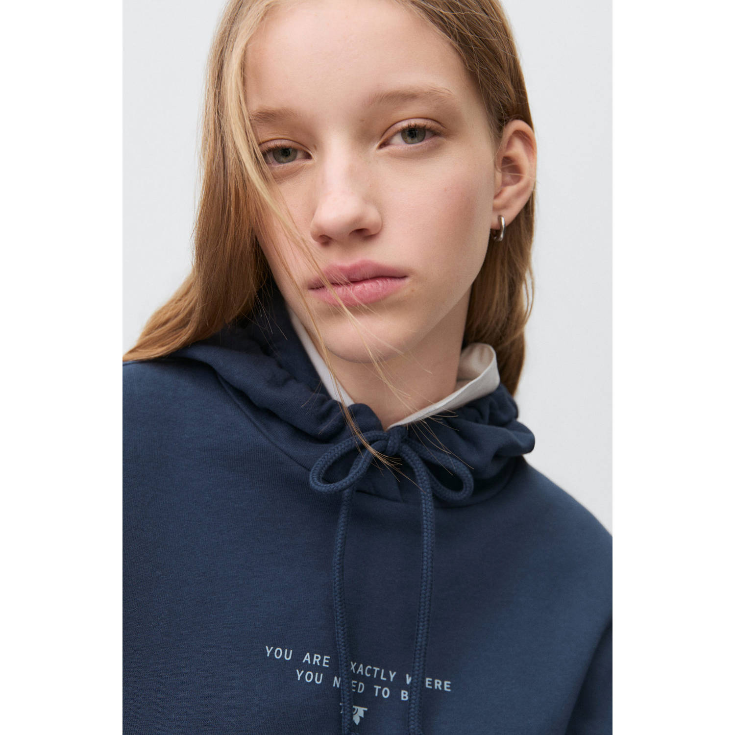 MANGO TEEN hoodie marine