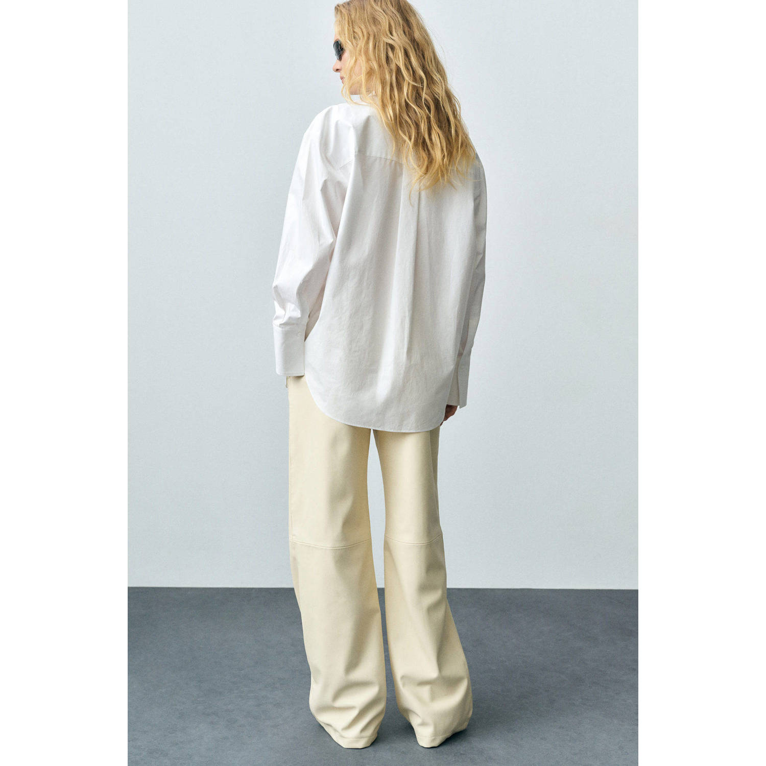Mango blouse wit