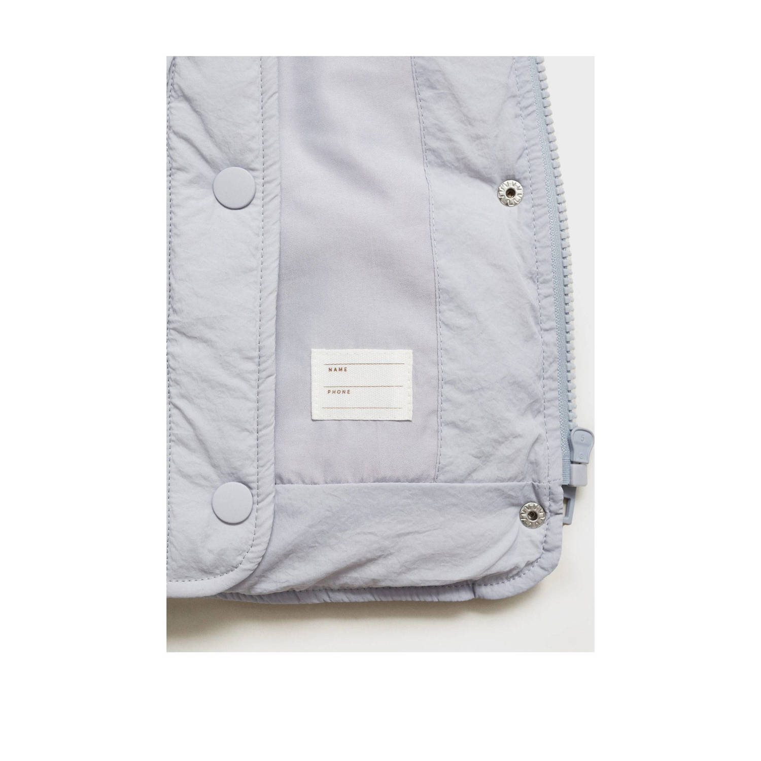 Mango Kids bodywarmer lichtblauw