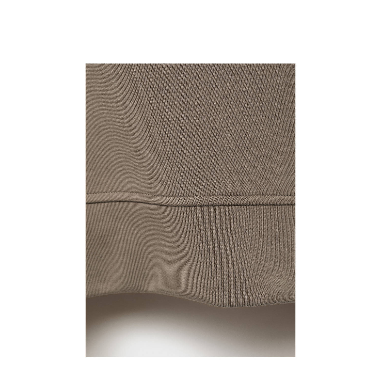 Mango hoodie kaki