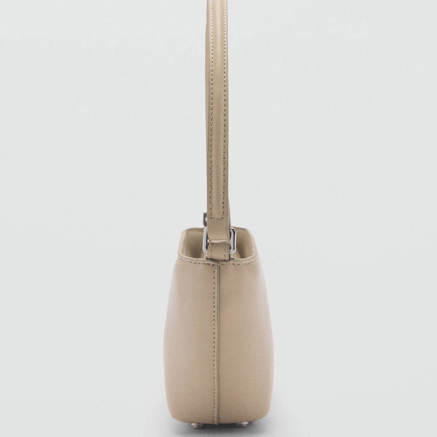 Mango schoudertas beige