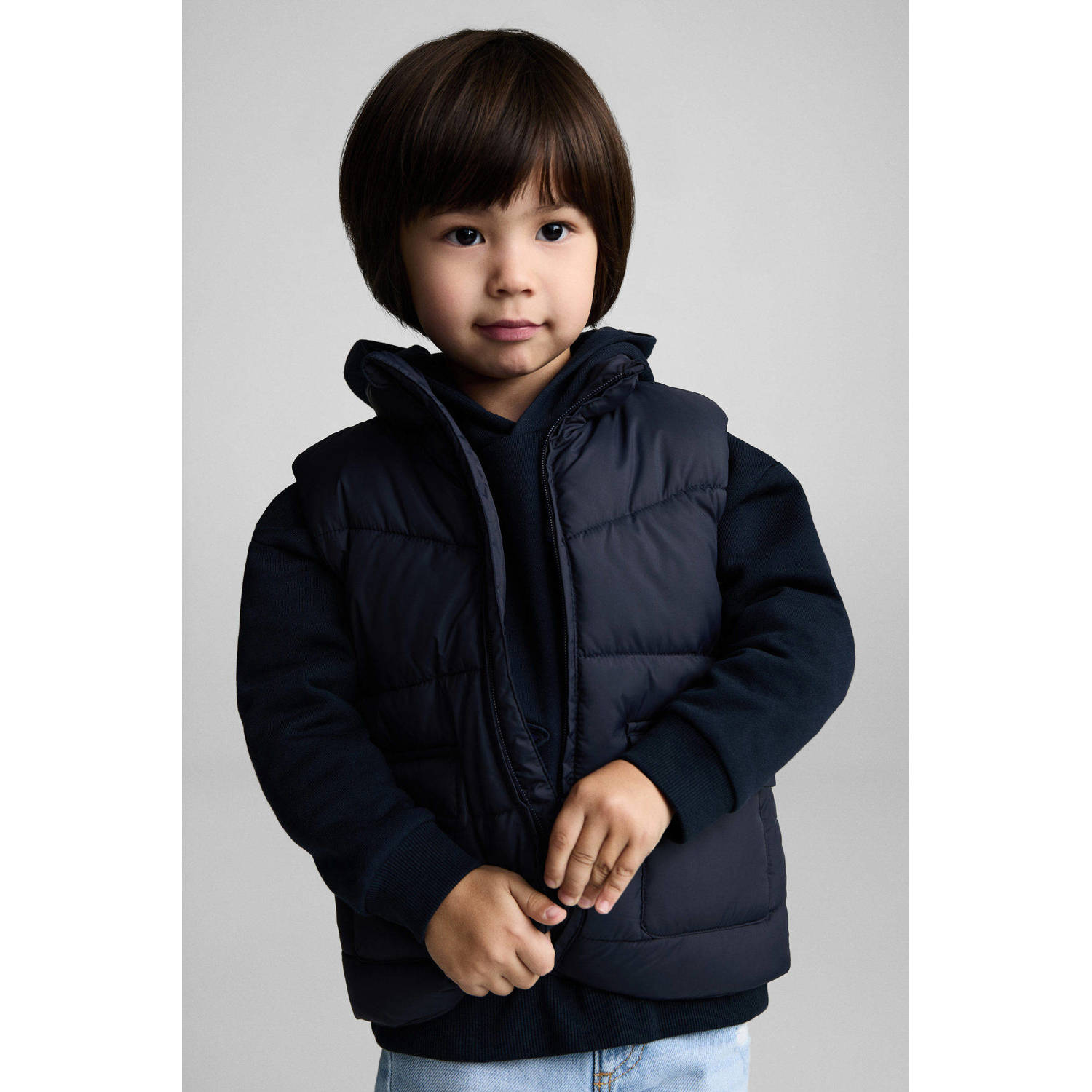Mango Kids bodywarmer blauw