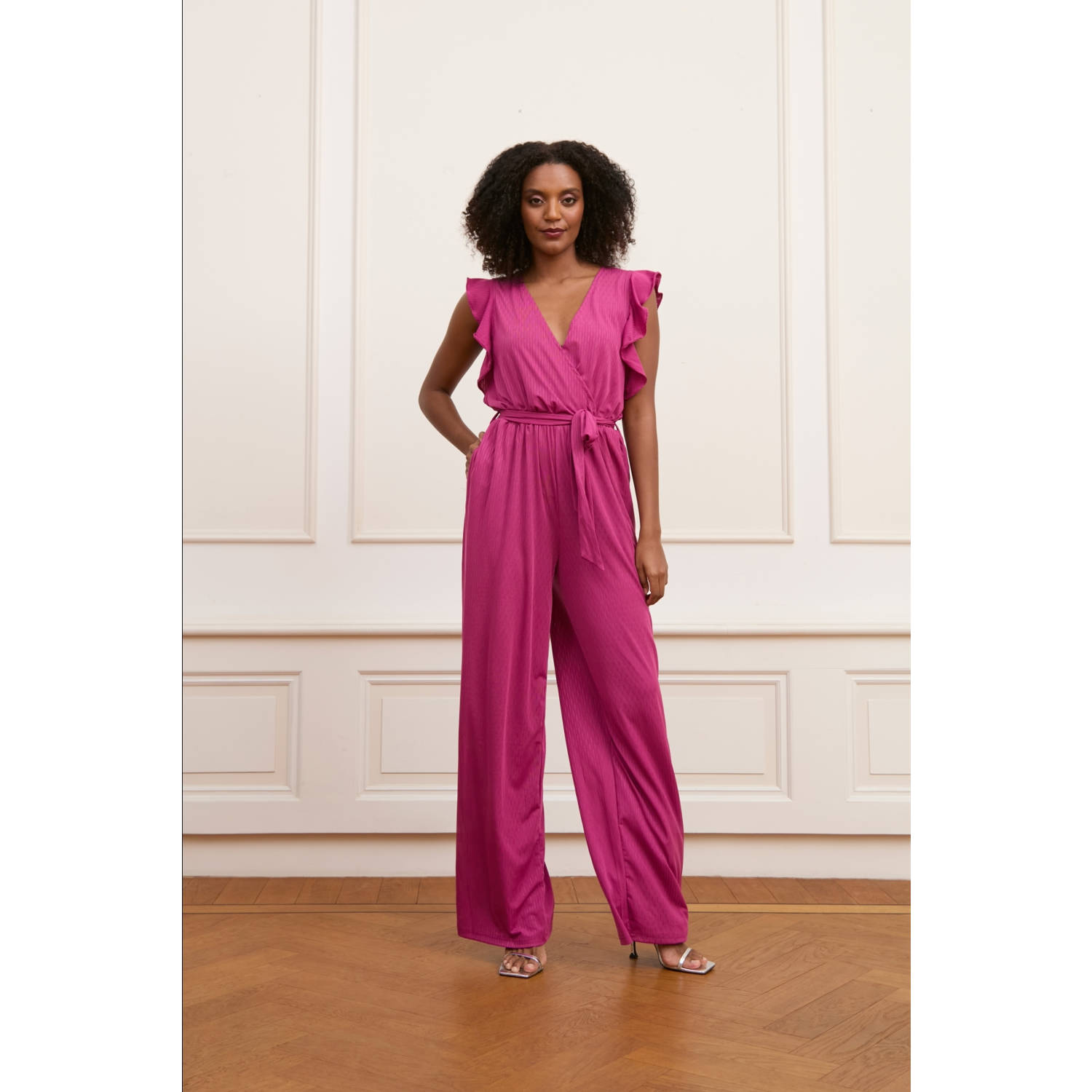 Lofty Manner violet jumpsuit