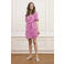Lofty Manner wikkel-/overslagjurk roze
