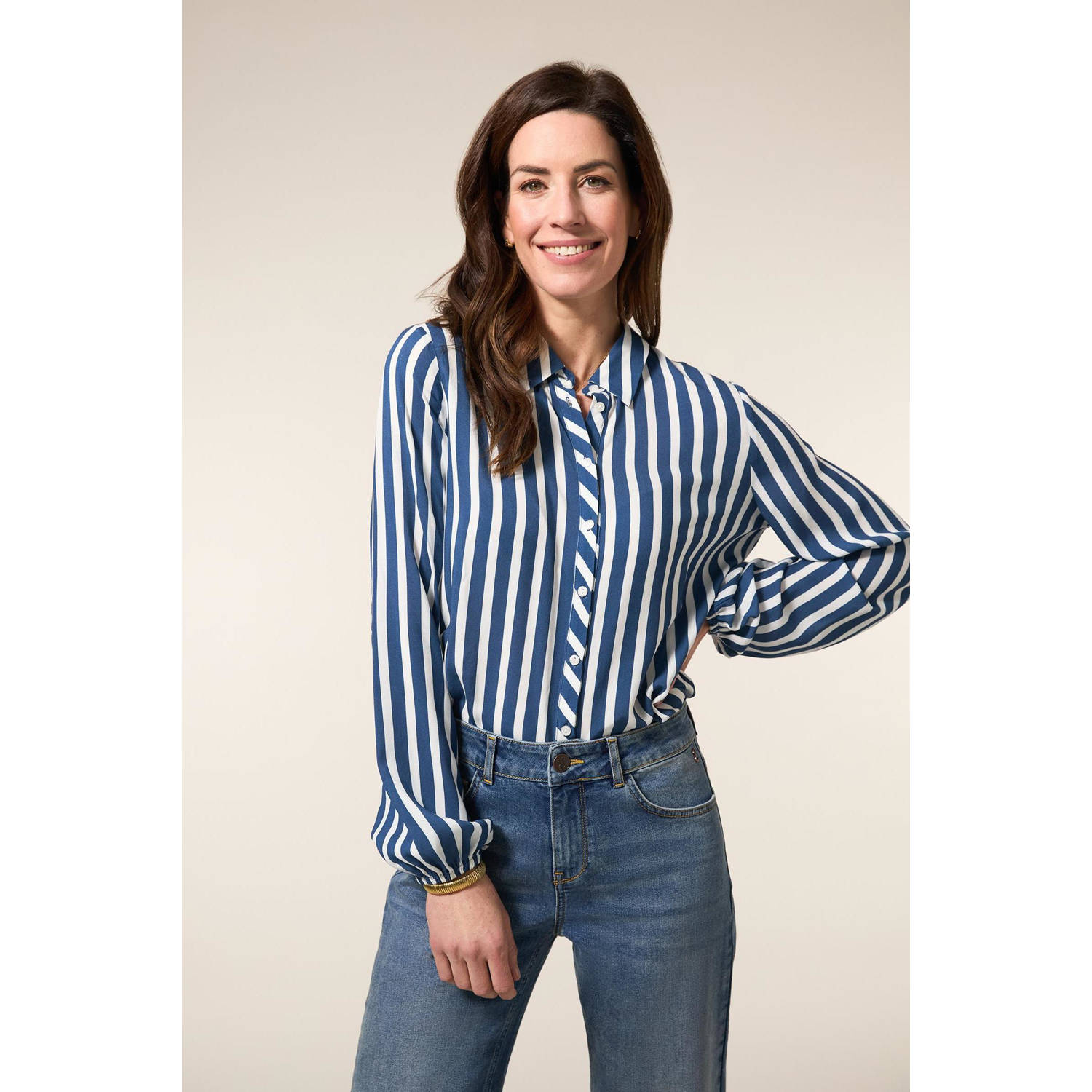 Miss Etam blouse blauw