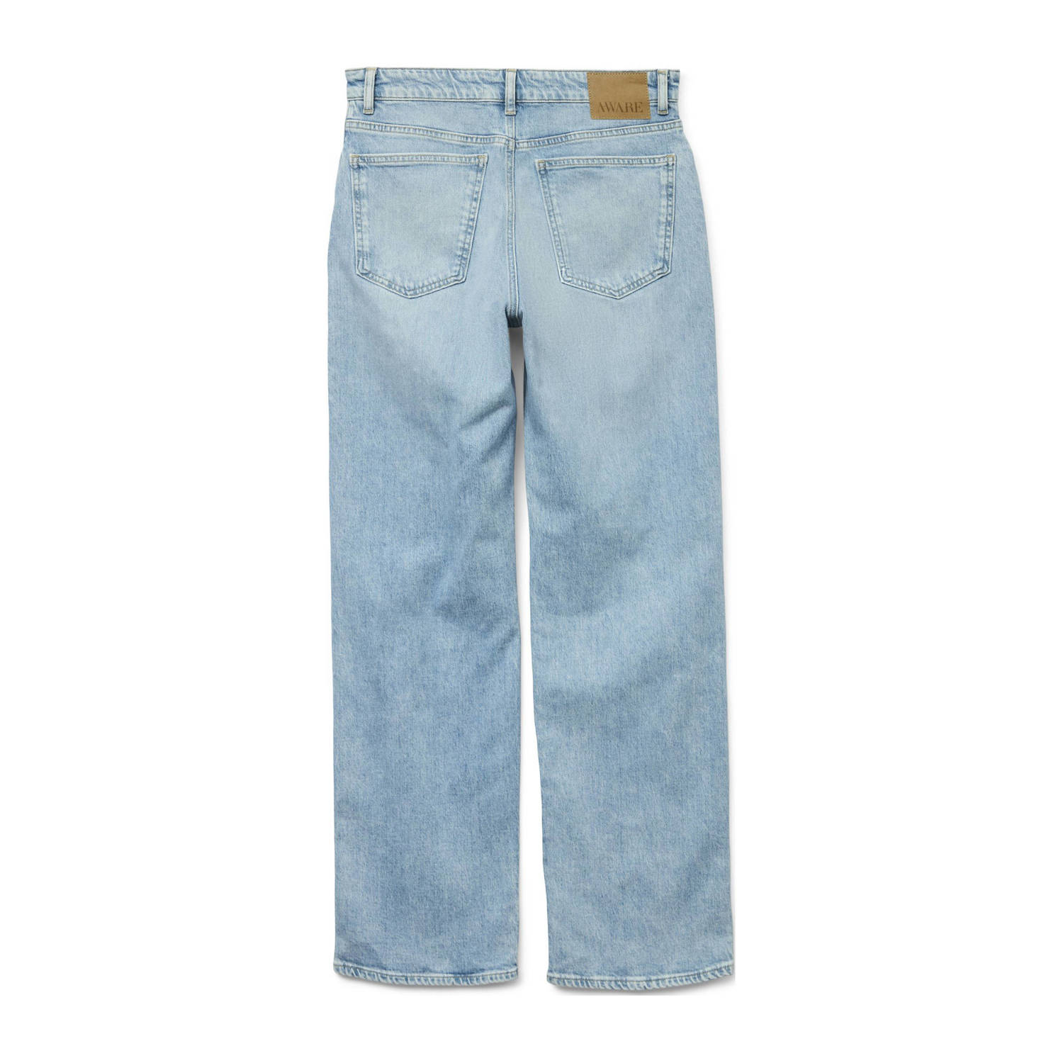 AWARE high waist light blue denim