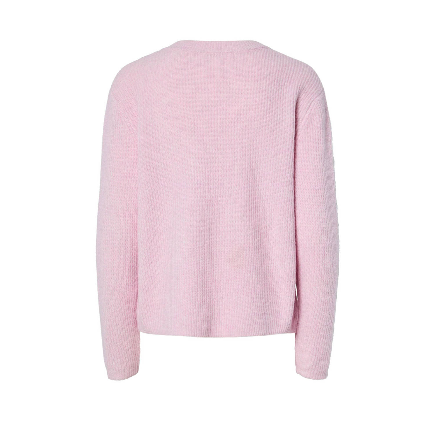PIECES gebreid vest roze