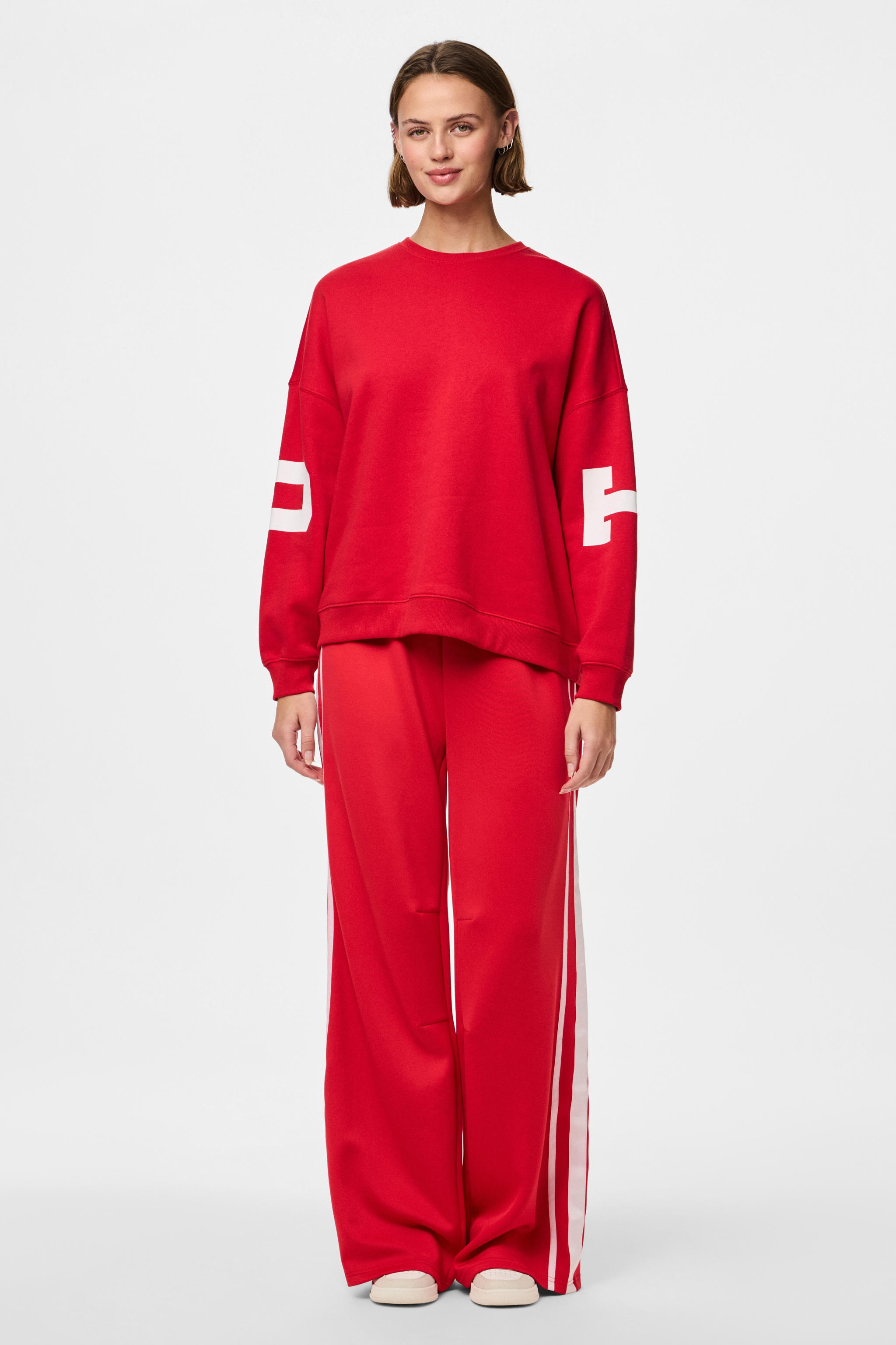 Tuniek Wide Bottom Pied De Poule Rood 2504669 260 main image 1