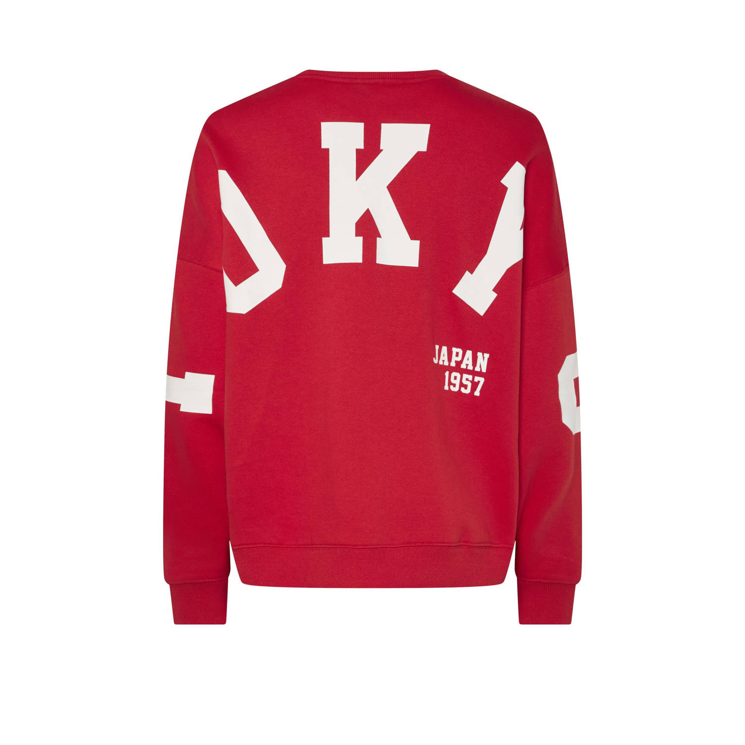 PIECES sweater rood