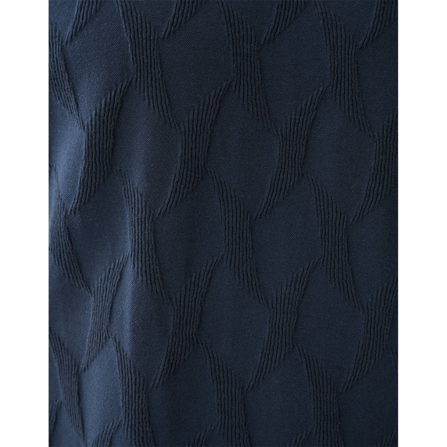 Shoeby T-shirt met textuur donkerblauw