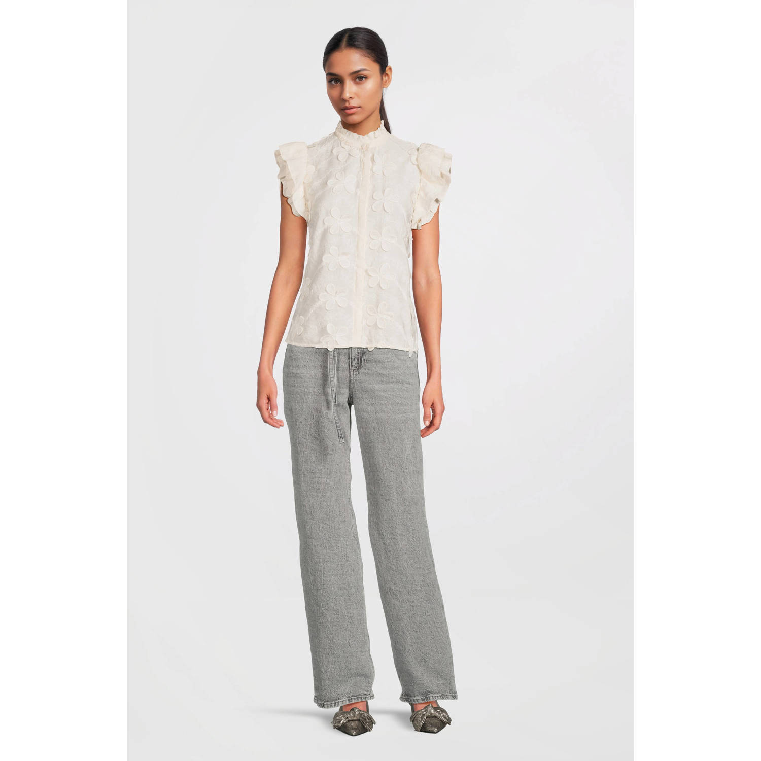 Aaiko blouse wit