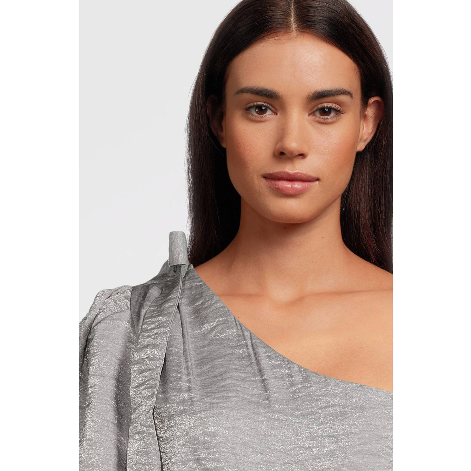 Aaiko regular jumpsuit zilver