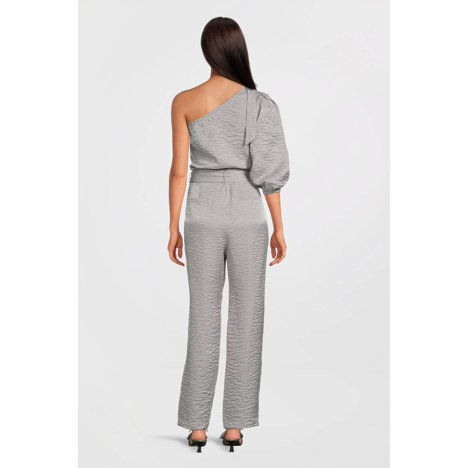 Aaiko regular jumpsuit zilver
