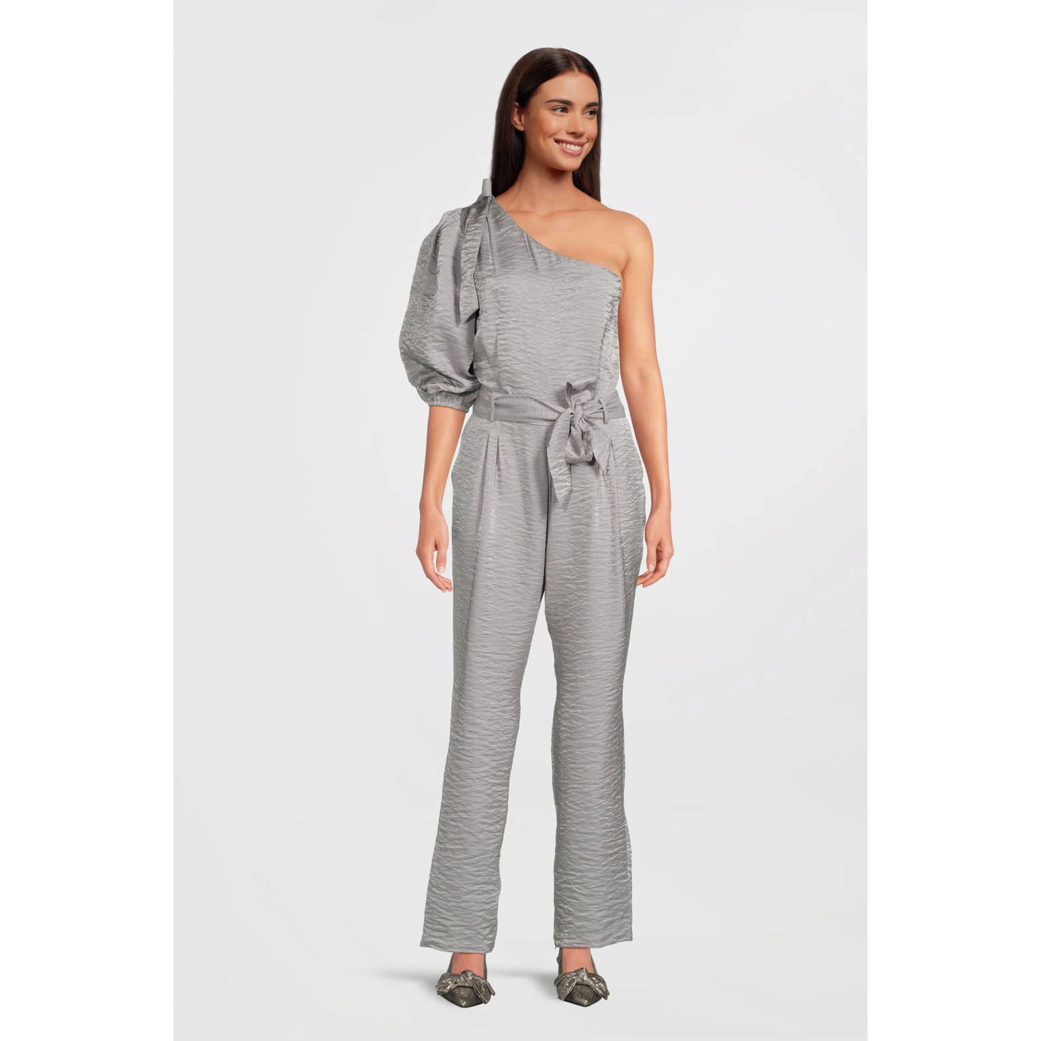 AAIKO Dames Jumpsuits Livee Vis 521 Zilver