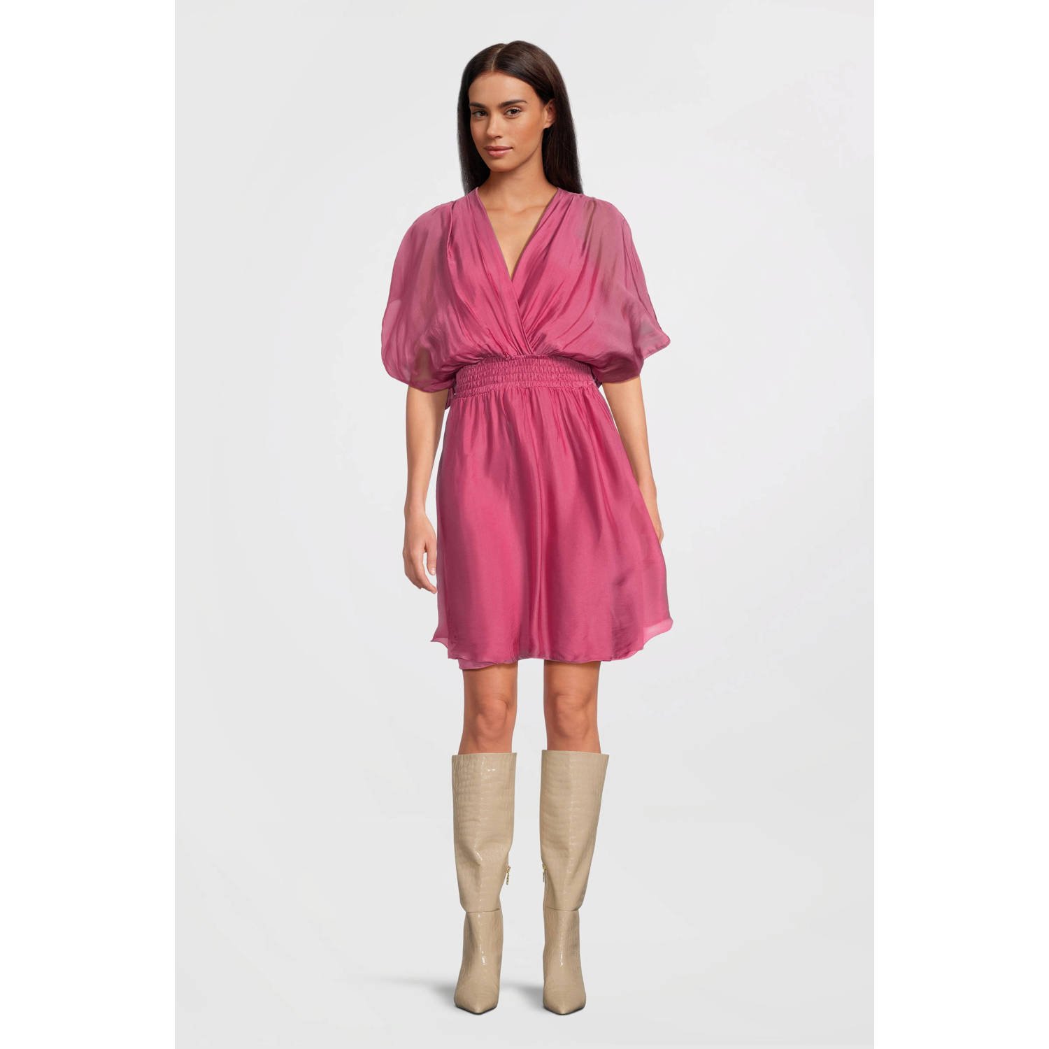 Aaiko zomerjurk roze