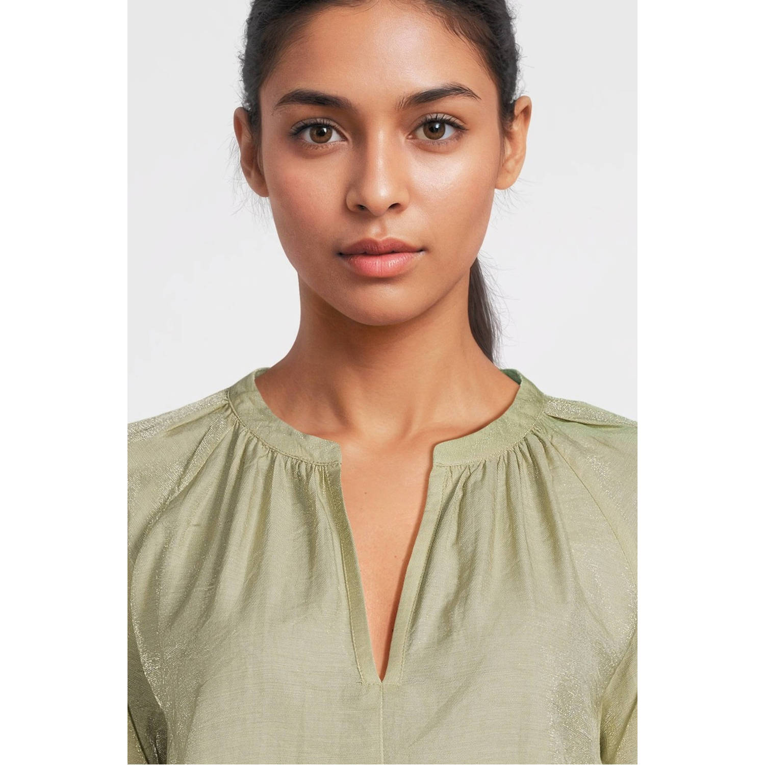 Aaiko blousetop groen