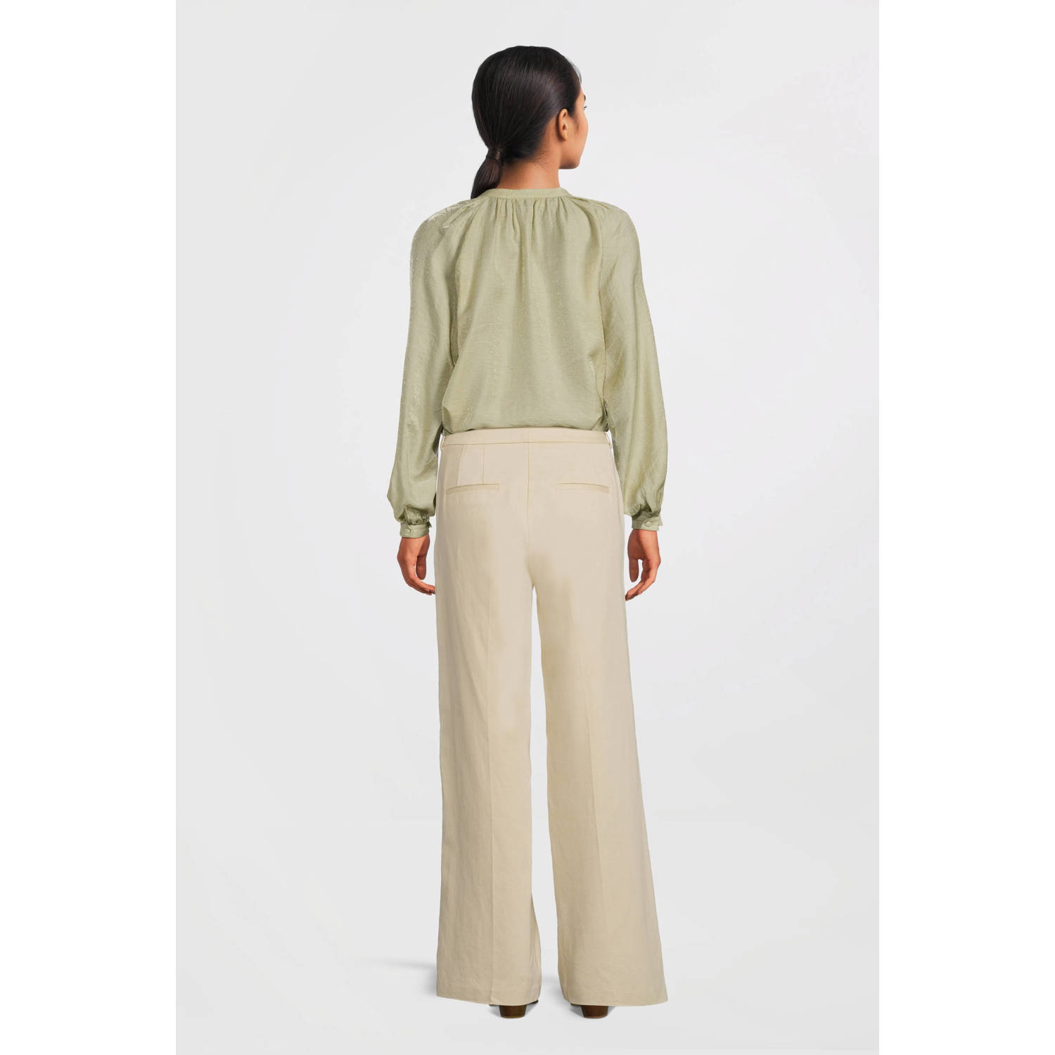 Aaiko blousetop groen