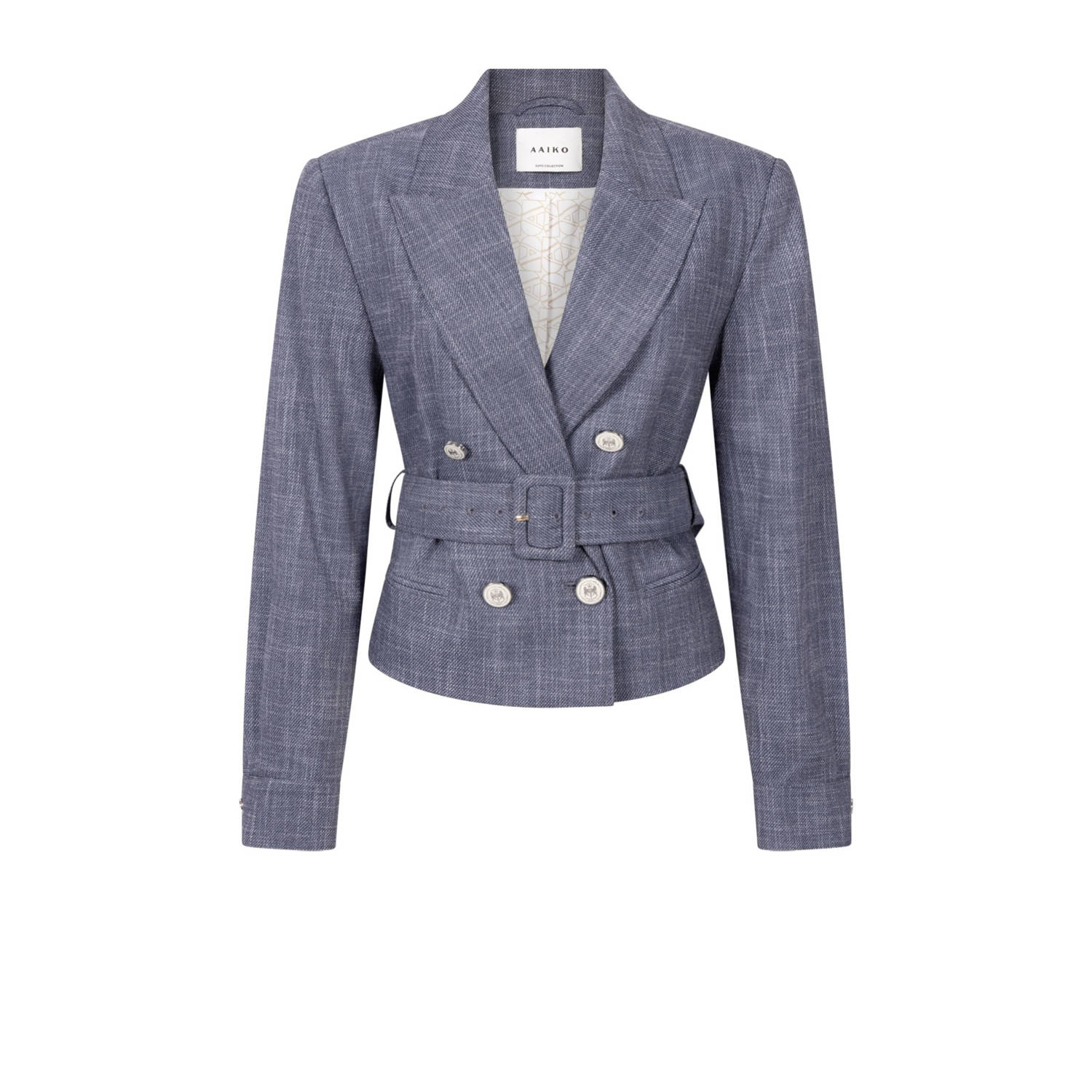 Aaiko Denim Jas MAE Blue Dames