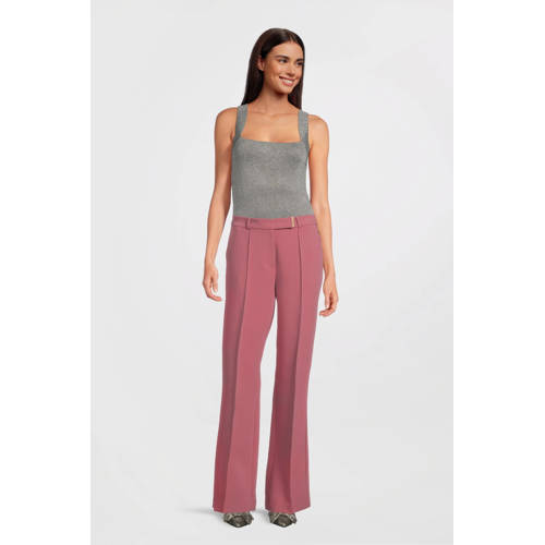 Aaiko straight regular waist pantalon afbeelding