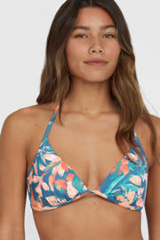 thumbnail: O'Neill voorgevormde triangel bikinitop Sao blauw/multi