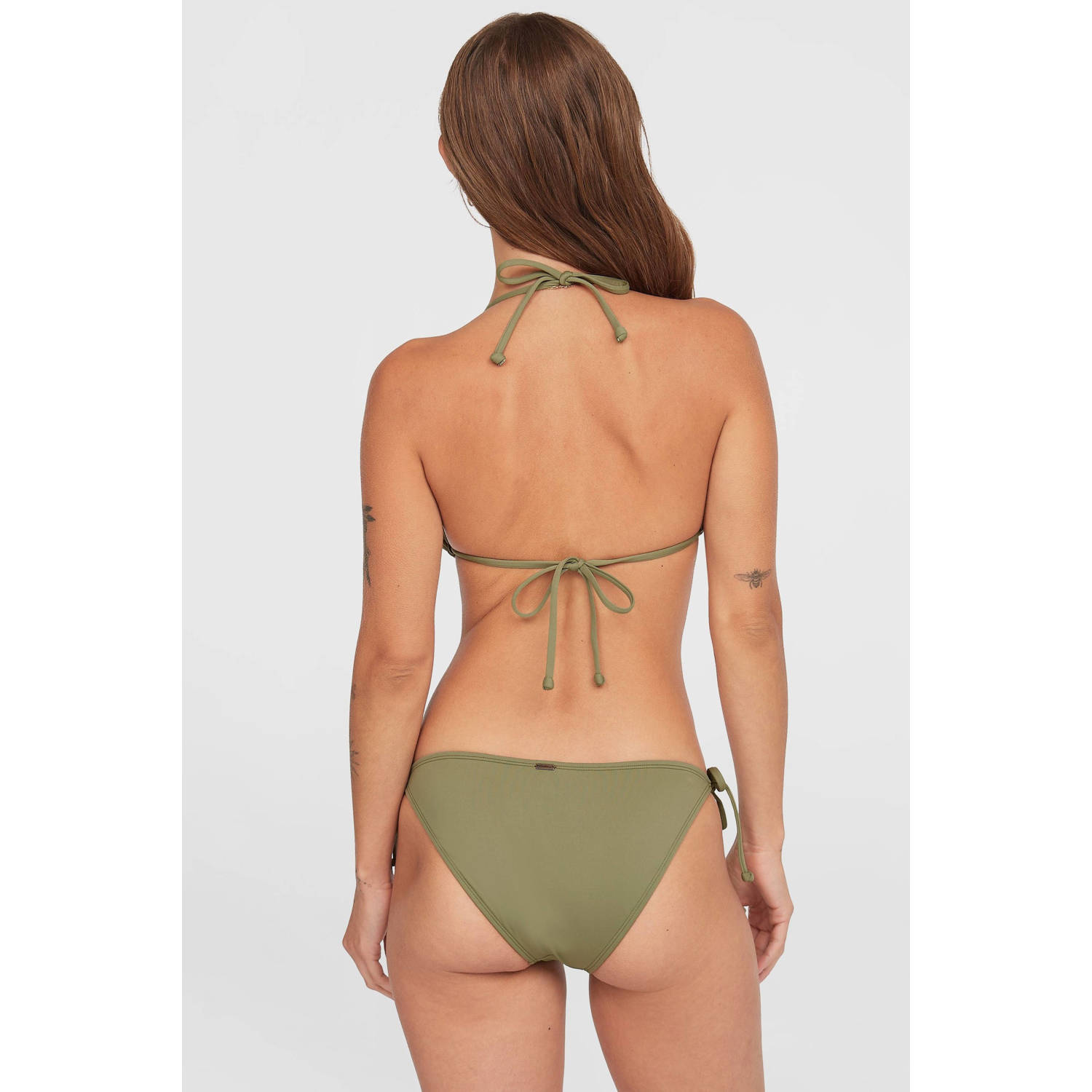 O'Neill voorgevormde triangel bikini Venice Marakas olijfgroen