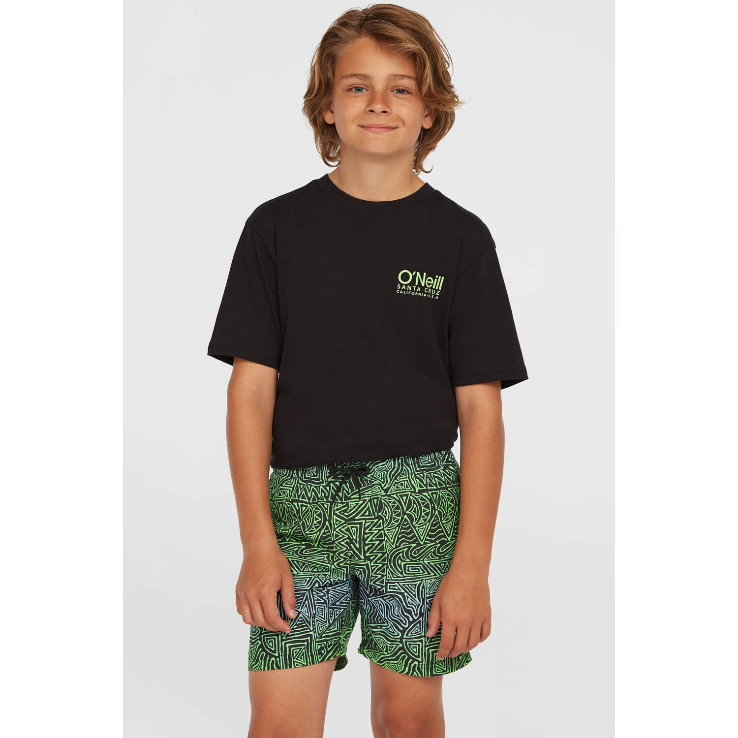 O'Neill zwemshort Cali groen zwart