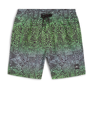 zwemshort Cali groen/zwart
