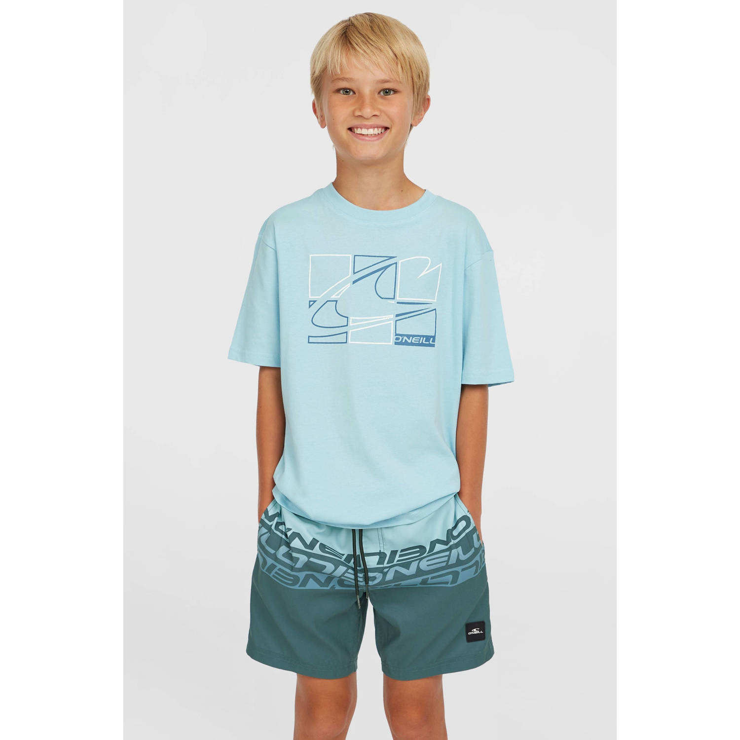 O'Neill zwemshort Cali blauw lichtblauw