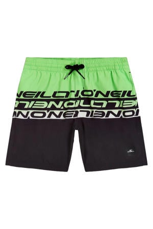 zwemshort Cali groen/zwart
