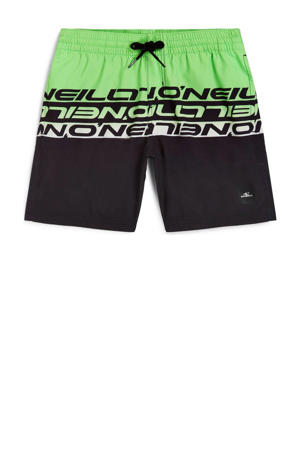 zwemshort Cali groen/zwart