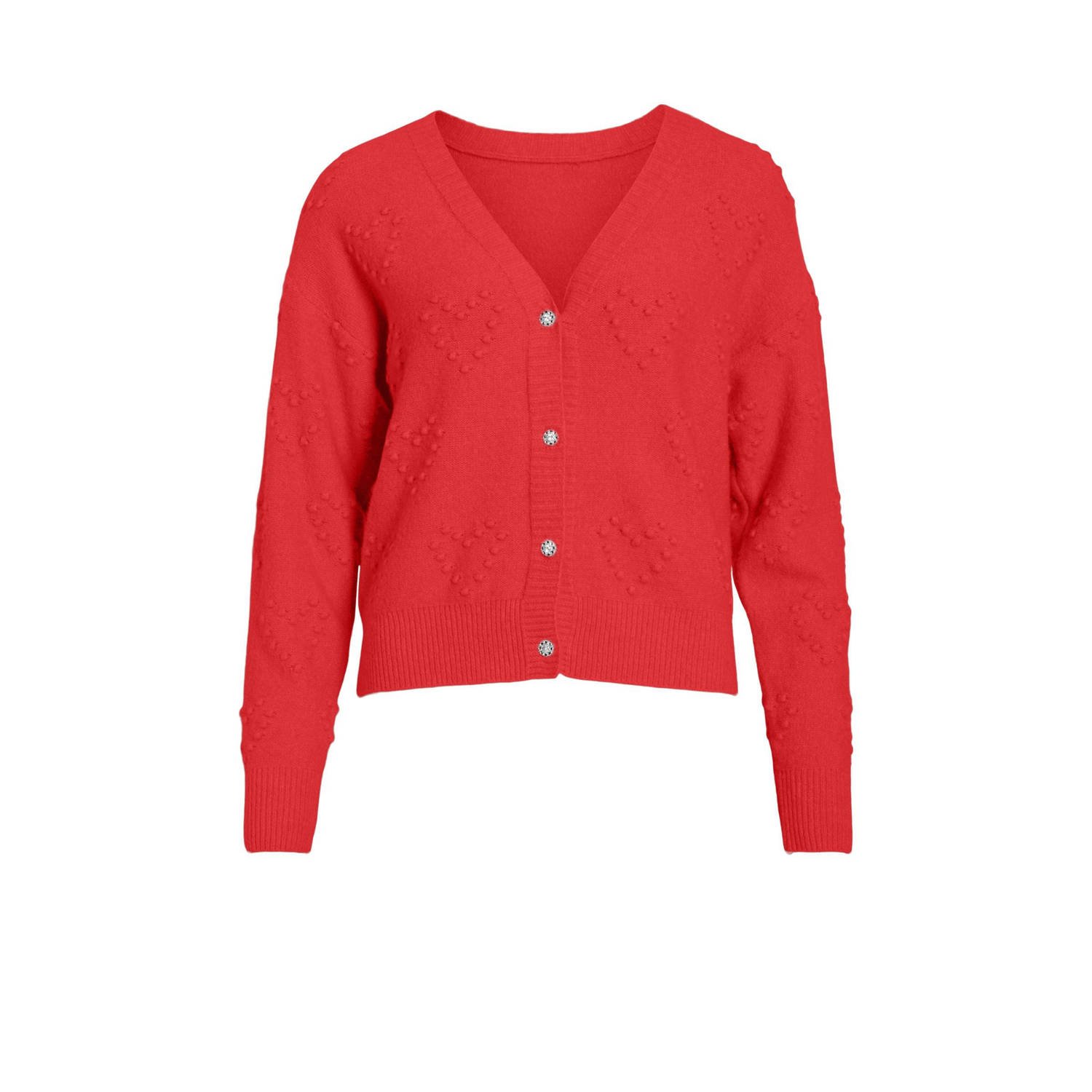 VILA vest rood